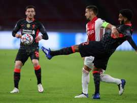 Liverpool managed without Virgil van Dijk as they beat Ajax 0-1. AFP