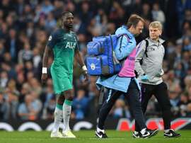 Moussa Sissoko is unlikely to be available for Tottenham's clash with Ajax. AFP