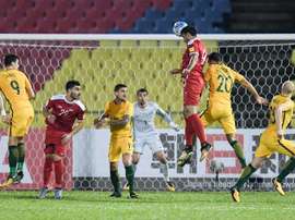 Syria were fortunate to grab a 1-1 draw in the first leg. AFP