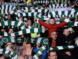 O Celtic venceu a liga, a Copa e a Copa da Liga. AFP