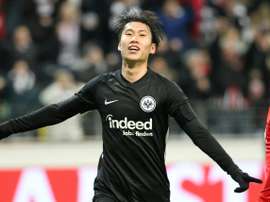 He scored a hat-trick. AFP