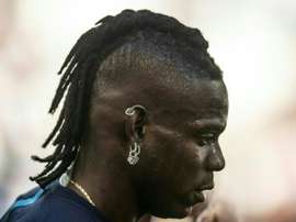 Mario Balotelli is once again on the transfer market. AFP