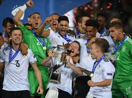Alemania fue superior a España durante todo el encuentro. EFE