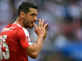 Switzerland midfielder Blerim Dzemaili. AFP