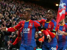 Wilfried Zaha rêve de pouvoir jouer en Allemagne. AFP