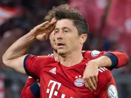 Lewandowski signs a new, 3 year deal with the club. AFP