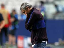 O tweet do Barça que pode dizer muita coisa. AFP