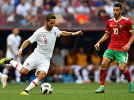 Moutinho wants to bring his winning mentality to his new club. AFP