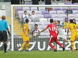 The holders were defeated in their first group clash. AFP