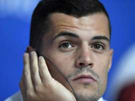 Xhaka in the running for Swiss captaincy. AFP