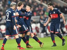 O Bayern bateu o Mainz por 0-2. AFP