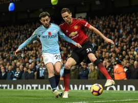 Matic a évoqué les objectifs de United cette saison. AFP/Archive