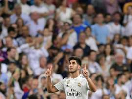 Asensio repasó la llegada de Solari y la marcha de Lopetegui. AFP