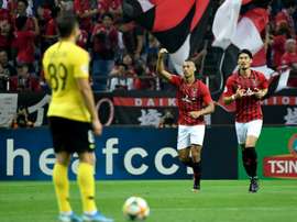 Urawa won 2-0. AFP
