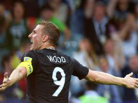 Chris Wood, objetivo del Burnley. AFP