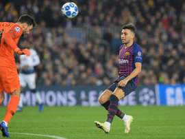 Munir ne restera pas à Barcelone. AFP