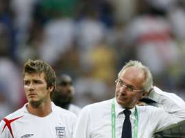 Sven-Goran Eriksson was unable to progress past the Quarter-finals with England. AFP