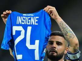 Insigne will stay at Napoli after the club took him off the market. AFP