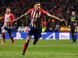 Giménez podría estrenarse este curso ante el Betis. AFP