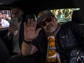 Diego Maradona mexico. AFP