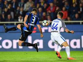 Inter Milan were held to a goalless draw at Atalanta. AFP