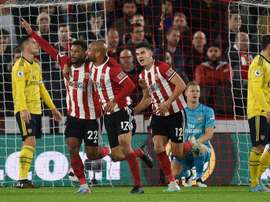 A famous night for the Blades. AFP