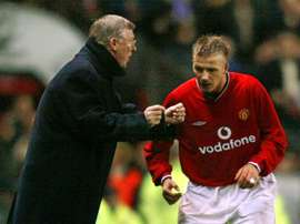 Beckham fu la grande stella dello United. AFP