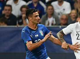 A one match ban. AFP