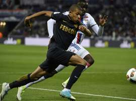 Monacos forward Kylian Mbappe Lottin