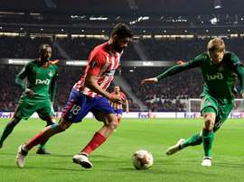 Siomin no dio pistas acerca del once que alineará ante el Atlético. AFP