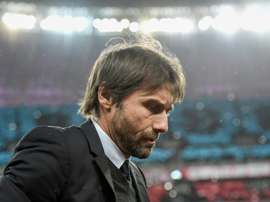 Conte a évoqué Bakayoko et Drinkwater en conférence de presse. AFP