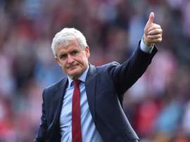 Mark Hughes is looking to improve from a difficult season last year. AFP
