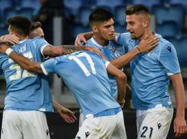 Lazio move third in Serie A as Roma fall in Parma. AFP