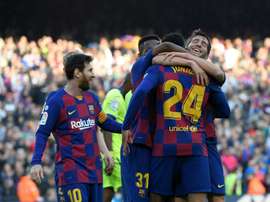Barcelona cut RM's lead at the top of La Liga to just one point. AFP
