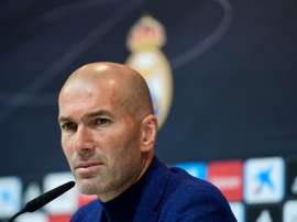 Zidane's son has claimed that his father could make an imminent return to football. AFP