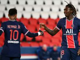 Kean, Mbappe send PSG top after Lens game called off due to Covid outbreak. AFP