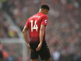 Lingard prefere lutar pelo espaço no United a jogar no Arsenal. AFP