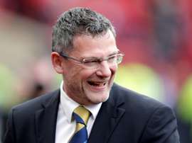 Levein blamed himself for the result. AFP