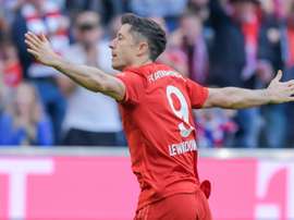 Lewandowski destrói recordes na Alemanha. AFP