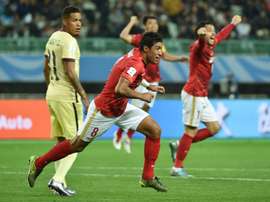 Paulinho fait le travail. AFP