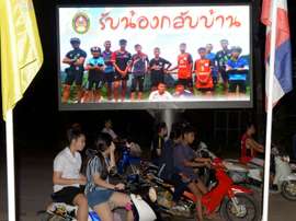 All of the boys have now been rescued from the cave. AFP