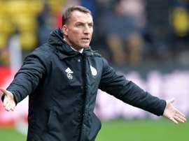 Rodgers' Leicester fell to a late defeat at Watford. AFP