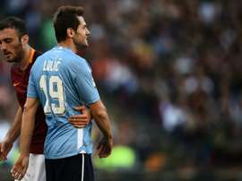 Le joueur Lulic a insulté le joueur de la Roma Antonio Rudiger avant le derby romain. AFP