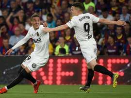 Valencia stun deflated Barcelona to win Copa del Rey. AFP