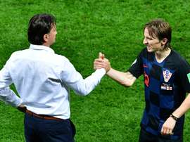 Modric claims the English press underestimated Croatia. AFP