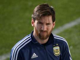 Maradona gave his thoughts on Messi. AFP
