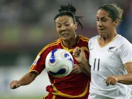 Title Original: Chinas Zhang Ouying (left) has died aged 43 from cancer. AFP