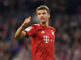 Thomas Mueller had to defend a message his wife posted on Instagram. AFP
