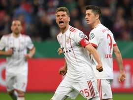 Muller ran the show. AFP
