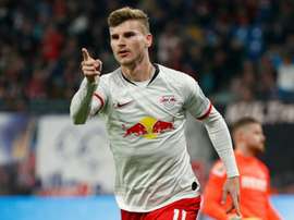 Timo Werner has signed for Chelsea. AFP